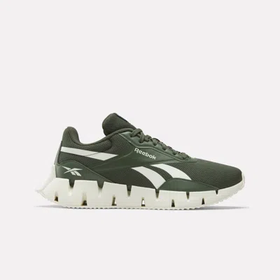 Reebok Zig Dynamica Str Running Shoes In Green