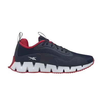 Pre-owned Reebok Zig Dynamica 'vector Navy Red' | Blue | Men's Size 14
