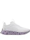 Reebok Zig Dynamica "white/purple" Sneakers In White