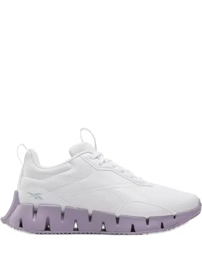 Reebok Zig Dynamica "white/purple" Sneakers