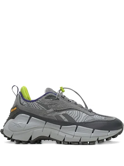 Reebok Zig Kinetica 2.5 Edge "grey" Sneakers In Gray