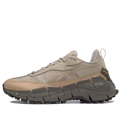 Reebok Zig Kinetica 2.5 Edge 'modern Beige Sahara' In Brown
