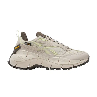 Pre-owned Reebok Zig Kinetica 2.5 Edge 'stucco Citrus Glow' In Tan