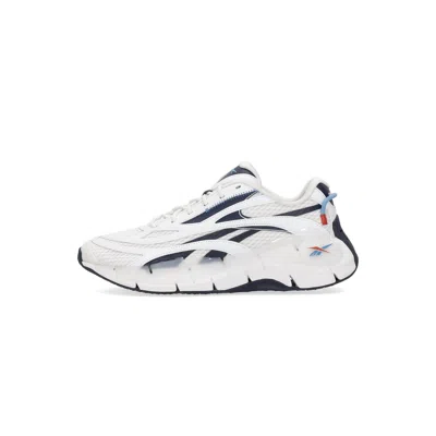Reebok Zig Kinetica 2.5 Essential Blue Men's Low Shoe/footwear While/vector Navy In Essential Blue/footwear While/vector Navy