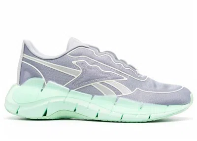 Pre-owned Reebok Zig Kinetica Victoria Beckham Cold Grey Sneakers In Cold Grey 2/storm Glow/digital Green