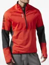 Reebok Zip Sweatshirt In Red