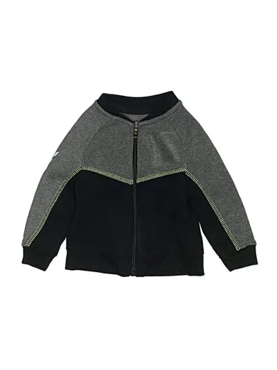 Pre-owned Reebok Babies' Zip Up Hoodie In Black