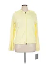 Reebok Zip Up Hoodie In Yellow