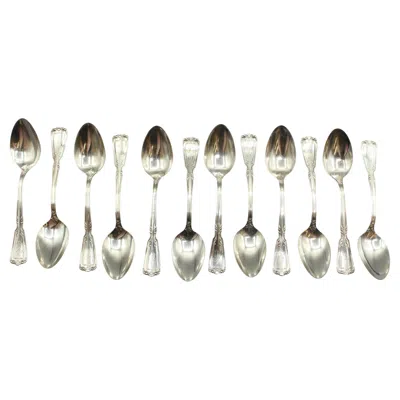Pre-owned Reed & Barton 1909 Set Of 12 Sterling Silver Teaspoons By