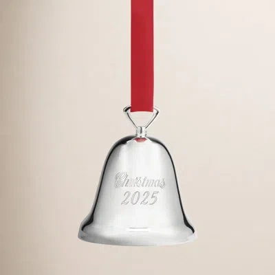 Reed & Barton 2025 Annual Christmas Bell Silverplate Ornament