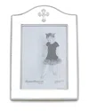 Reed And Barton Abbey Cross Silverplate 4x6 Frame In Metallic