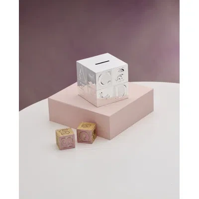 Reed & Barton Reed And Barton "abc" Coin Bank In Silver