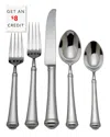 Reed And Barton Allora 5pc Flatware Place Setting With $8 Credit In Metallic