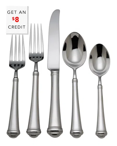 REED AND BARTON REED AND BARTON ALLORA 5PC FLATWARE PLACE SETTING WITH $8 CREDIT