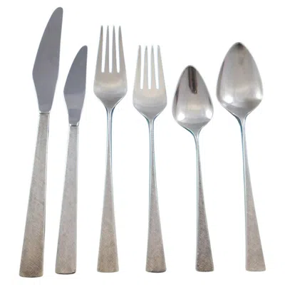 Pre-owned Reed & Barton Da Vinci By  Sterling Silver Flatware Service Set 50 Pcs Modern