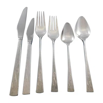 Pre-owned Reed & Barton Da Vinci Eng By  Sterling Silver Flatware Service Set 78 Pcs Modern