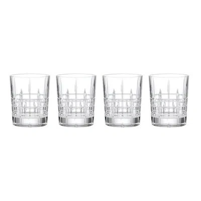 Reed & Barton Reed And Barton Deklan Dof Glasses, Set Of 4 In Clear