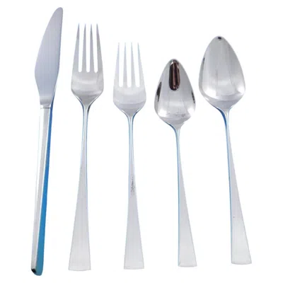 Pre-owned Reed & Barton Dimension By  Sterling Silver Flatware Service For 12 Set 67 Pcs
