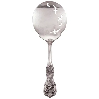 Pre-owned Reed & Barton Francis I Sterling Tomato Server In Silver