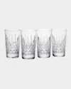 Reed & Barton Hamilton Crystal 4-piece Highball Glass Set