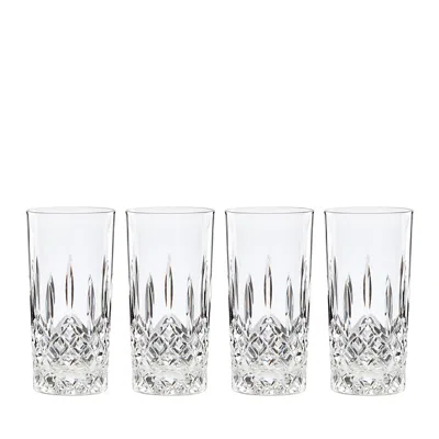 REED & BARTON HAMILTON HIGHBALL GLASS, SET OF 4