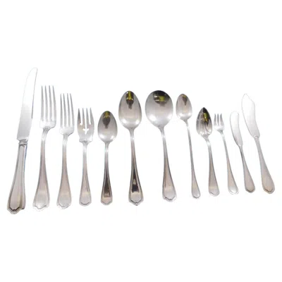 Pre-owned Reed & Barton Hepplewhite By  Sterling Silver Flatware Set Service 149 Pc Dinner