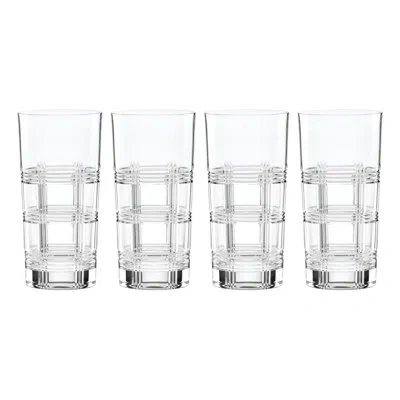 Reed & Barton Hudson Highball, Set 4 In Clear