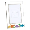 Reed & Barton Jungle Parade Single Picture Frame In Silver