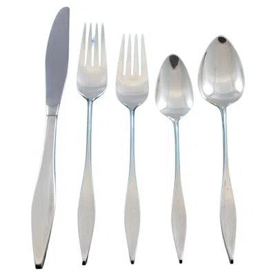 Pre-owned Reed & Barton Lark By  Sterling Silver Flatware Set For 8 Service 40 Pieces