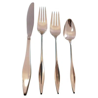 Pre-owned Reed & Barton Lark By  Sterling Silver Flatware Set Service 32 Pieces John Prip In Sand