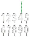 Reed And Barton Let's Celebrate 10pc Candleholder Set In Metallic