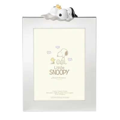 Reed & Barton Reed And Barton Little Snoopy 5" X 7" Frame In Silver