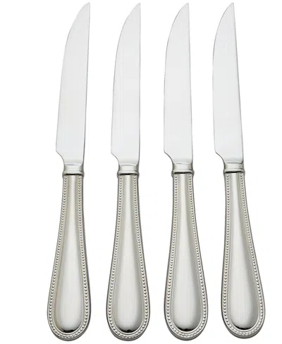 Reed & Barton Lyndon 4 Pieces Steak Knife Set, Service For 4