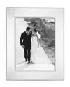 Reed And Barton Lyndon Silverplate 4x6 Photo Frame In Metallic