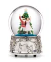 Reed & Barton Nutcracker Suite Silverplate Musical Snow Globe In Multi