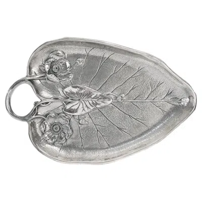 Pre-owned Reed & Barton Oversized Art Deco Silverplate Tray By , C1937