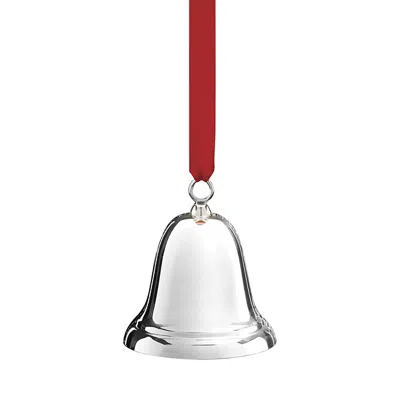 Reed & Barton Ringing In The Season Sterling Silver Legacy Bell Ornament In Metallic