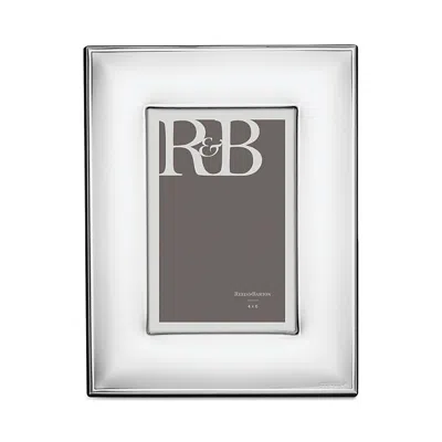 Reed & Barton Rowan Silverplate Frame, 4 X 6 In Slvr Plate