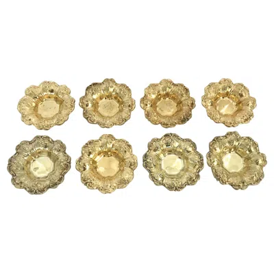 Pre-owned Reed & Barton Set Of 8  Francis I Sterling Silver Bowls In Sand