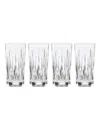 Reed & Barton Soho Hiball Glasses Set, 4 Pieces In Clear And No Color
