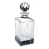 Reed & Barton Soho Crystal Square Decanter In Clear