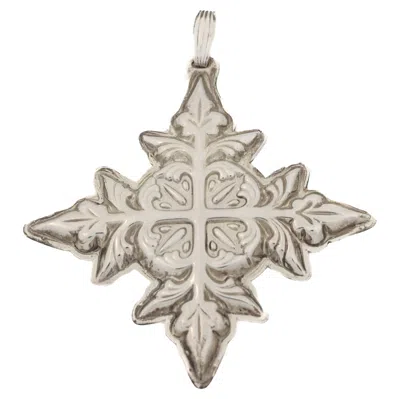 Pre-owned Reed & Barton Sterling Silver Christmas Ornament In Sand