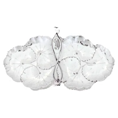 Pre-owned Reed & Barton Sterling Silver Double Dish