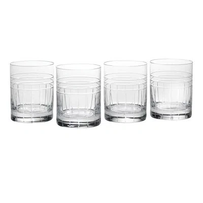 Reed & Barton Tempo Double Old Fashioned Glass In Clear