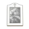Reed & Barton Abbey Cross Silverplated Picture Frame, 4 X 6 In Gray