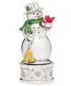 Reed & Barton Classic Christmas Musical Snowman In Multi And No Color