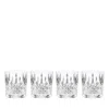 Reed & Barton Hamilton Double Old Fashioned Glass, Set Of 4 In Transparent