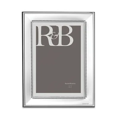 Reed & Barton Mia Silverplate Frame, 5 X 7 In Gray