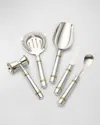 Reed & Barton Roseland 5-piece Bar Tool Set