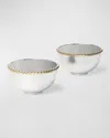 Reed & Barton Roseland Nut Bowls, Set Of 2 In Highball